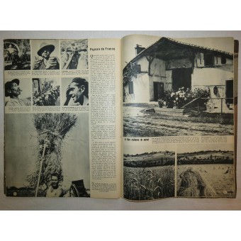 Dans les gorges des Balkans. lingua francese “Segnale”, Nr.8 1944. Espenlaub militaria